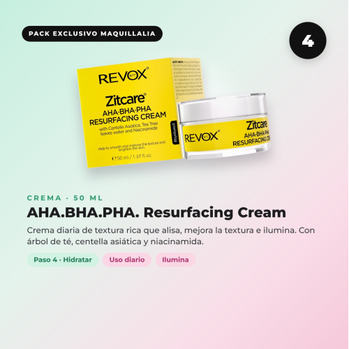 Pack Anti-imperfeições Zitcare REVOX B77 + Roll-on matificante