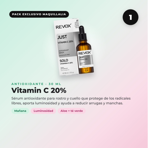 Pack Antienvelhecimento REVOX B77: rotina de dia e noite + Gua sha