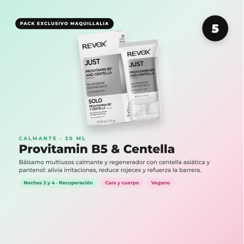 Pack Skincycling REVOX B77: rotina de 4 noites + Gua sha de presente