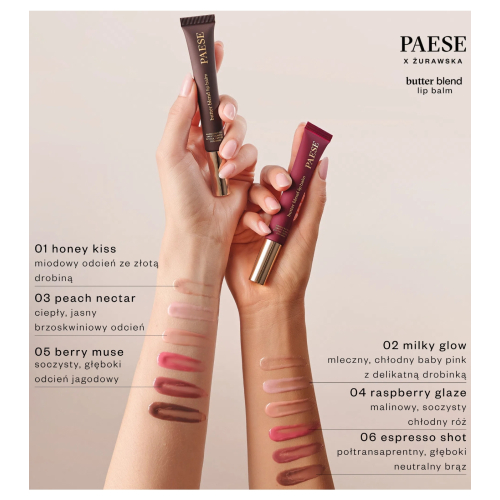 Paese Cosmetics - Bálsamo labial Butter Blend - 05: Berry Muse