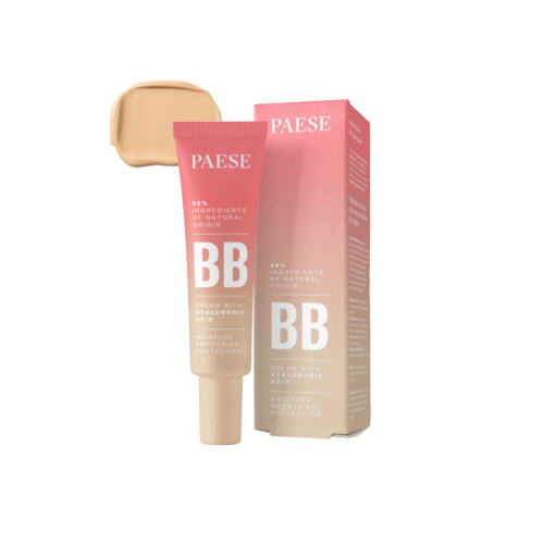 Paese Cosmetics - BB Cream com ácido hialurônico - 03W: Natural