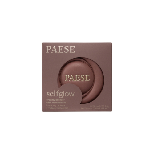 Paese Cosmetics - Bronzer em creme com efeito matte Selfglow - 01: Velvet Tan