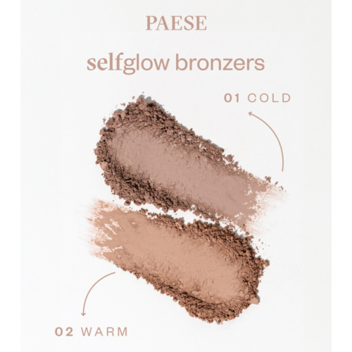 Paese Cosmetics - Bronzer em Pó Selfglow - 02: Warm