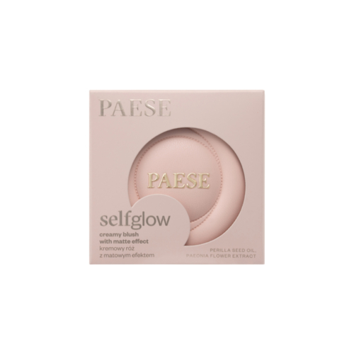 Paese Cosmetics - Blush cremoso com efeito matte Selfglow - 01: Peony Kiss