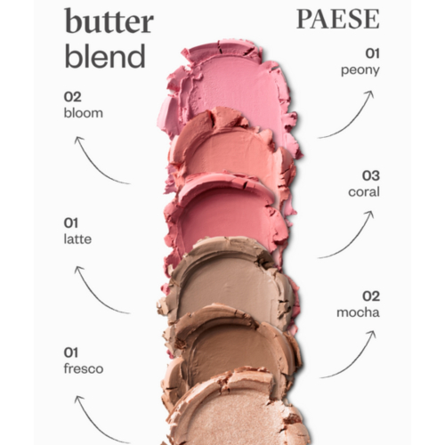 Paese Cosmetics - Blush em bastão Butter Blend - 01: Peony