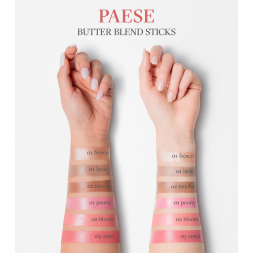 Paese Cosmetics - Blush em bastão Butter Blend - 02: Bloom