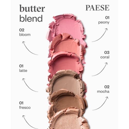 Paese Cosmetics - Blush em bastão Butter Blend - 03: Coral