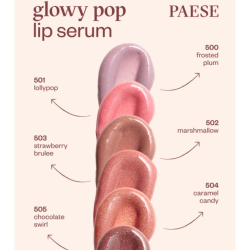 Paese Cosmetics - Sérum Labial Glowypop - 500: Frosted Plum