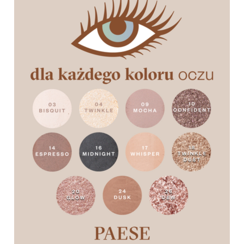 Paese Cosmetics - Sombra Eyegasm - 17: Whisper