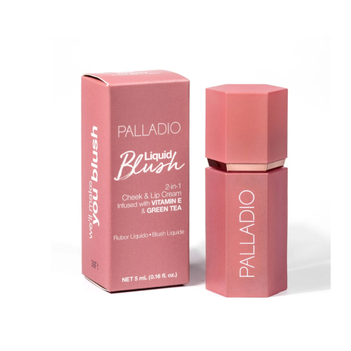Palladio - Blush Líquido Shimmer Finish - Rose Cloud