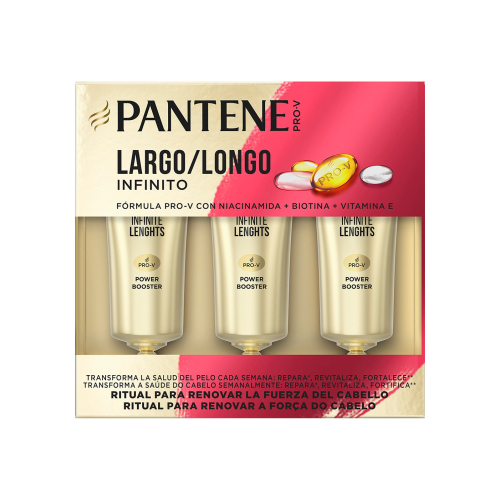 Pantene - Ampolas Comprimento Infinito 3x15ml