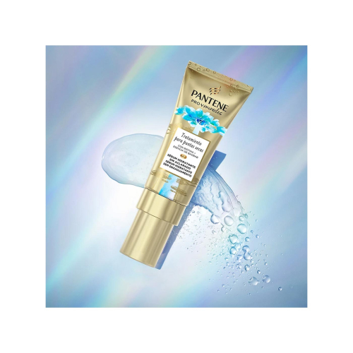 Pantene - *Hydration & Shine* - Pacote de shampoo + máscara + sérum pontas duplas Pro-V Miracles