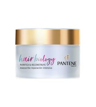 Pantene - Máscara Hair Biology Purifica e reconstrói