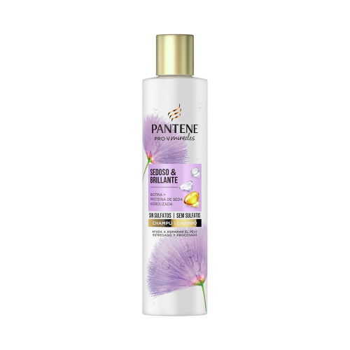 Pantene - *Pro-V Miracles* - Shampoo Sedoso e Brilhante 225ml