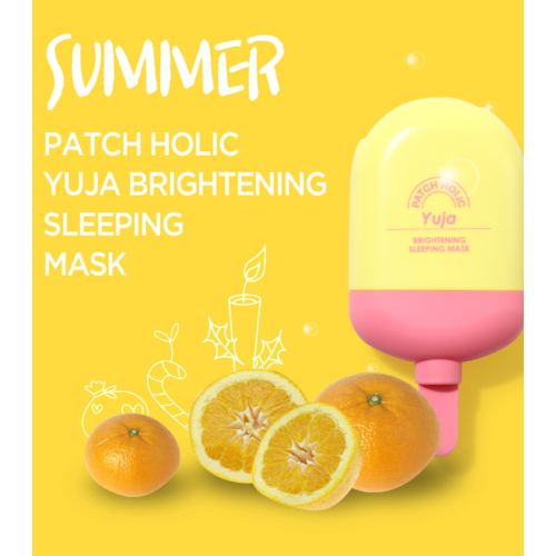 Patch Holic - Máscara Noturna Yuja Brightening Sleeping Mask