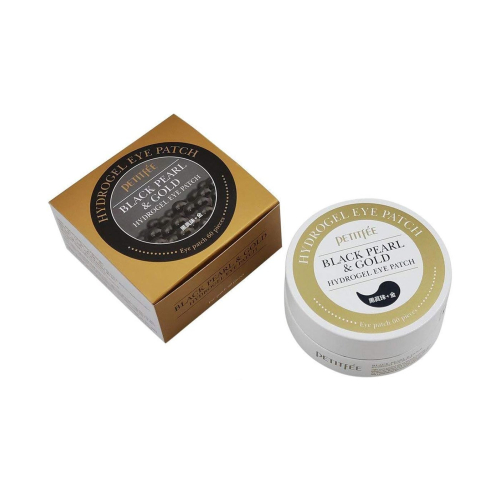 Petitfée - Tapa-olhos de hidrogel Black Pearl & Gold