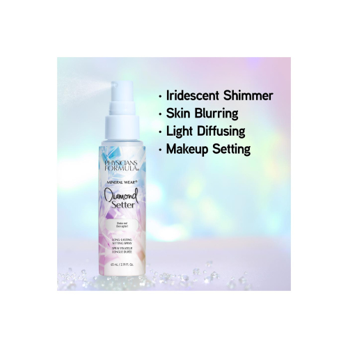 Physicians Formula - Spray de fixação de maquiagem Mineral Wear Diamond