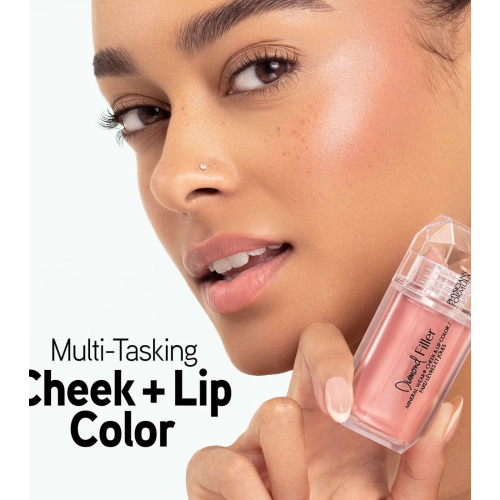 Physicians Formula - Tonalidade para lábios e bochechas Mineral Wear Diamond Filler - Brilliant Peach