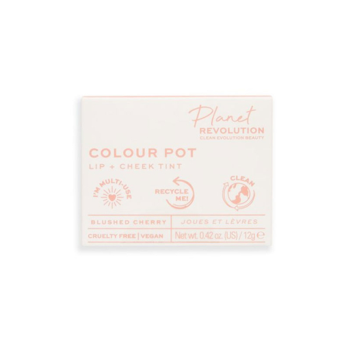 Planet Revolution - Mancha de lábios e bochechas The Colour Pot - Blushed Cherry