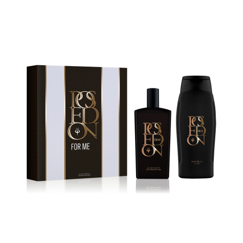 Poseidon - Conjunto Eau de toilette + Gel de banho - For Me