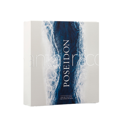 Poseidon - Conjunto Eau de toilette + gel de banho para homem - Antartico