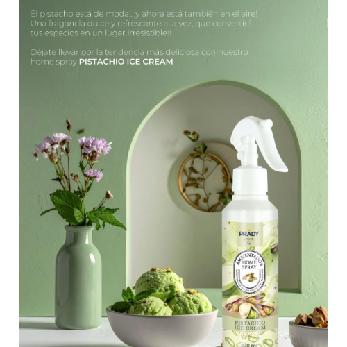 Prady - Ambientador Home Spray 200ml - Pistachio Ice Cream