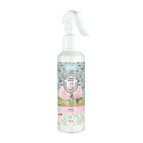 Prady - Ambientador em spray doméstico 200ml - Rosas