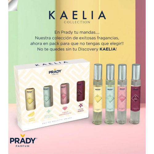 Prady - Pacote de mini eau de toilettes - Kaelia Collection
