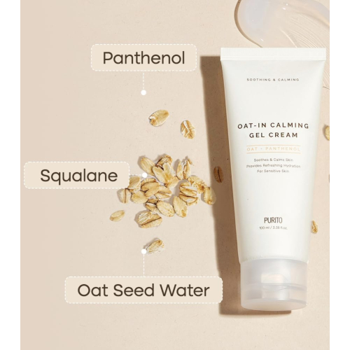 Purito - Creme Facial Gel Calmante Oat-in + Panthenol