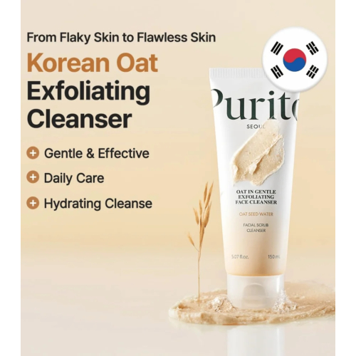 Purito - Limpiador facial Oat In Gentle Exfoliating