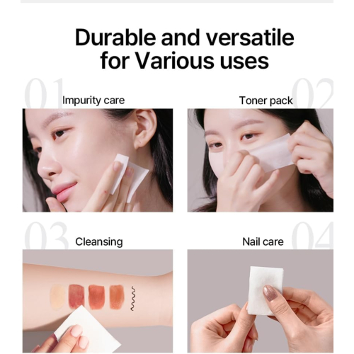 Pyunkang Yul - Discos de algodão 1/3 Cotton Pad - 160 ea