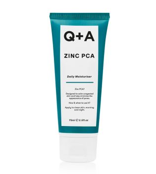 Q+A Skincare - Hidratante facial Zinc PCA