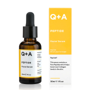 Q+A Skincare - Sérum facial com peptídeos