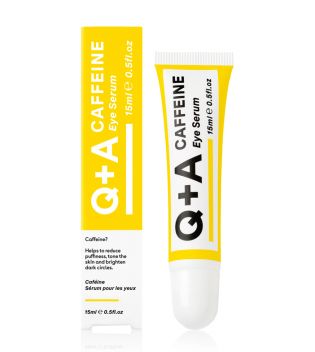 Q+A Skincare - Sérum para os olhos com cafeína