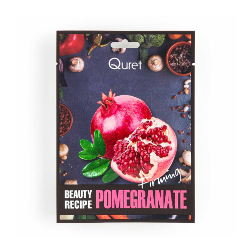 Quret - Máscara Firmadora Beauty Recipe - Pomegranate