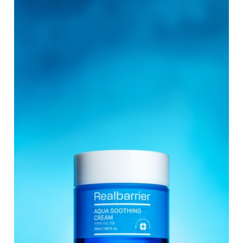 Real Barrier - Creme em gel hidratante Aqua Soothing Cream