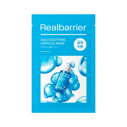 Real Barrier - Máscara Facial Aqua Soothing Ampoule Mask