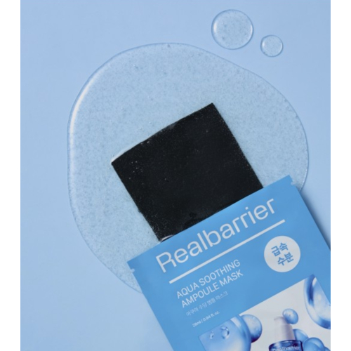 Real Barrier - Máscara Facial Aqua Soothing Ampoule Mask