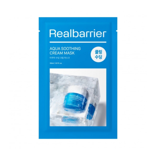 Real Barrier - Máscara Facial Aqua Soothing Cream Mask