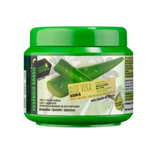 Real Natura - Gelatina para pentear Aloe Vera Hidra
