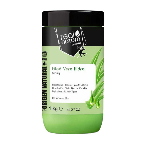 Real Natura - Máscara capilar Aloe Vera Hidra 1kg