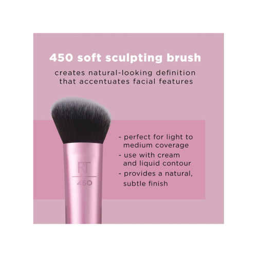Real Techniques - Pincel de Contorno Soft Sculpting Brush - 450