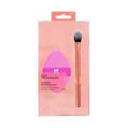 Real Techniques - Duo Pincel + Esponja Precision Perfection