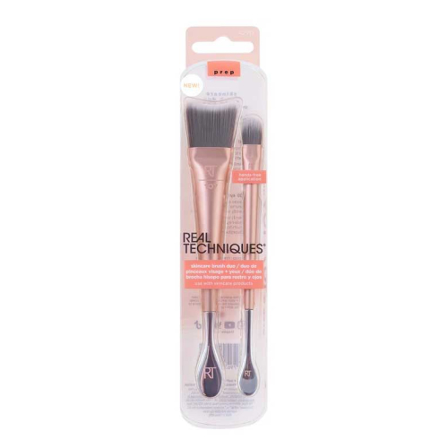 Técnicas reais - Face & Eye Brush Duo Skincare Brush Duo - 107 + 109