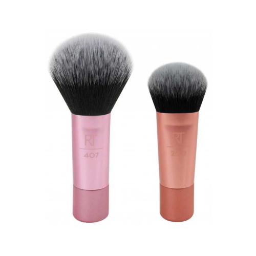 Real Techniques - Mini Base & Blush Brush Duo - 407 + 200
