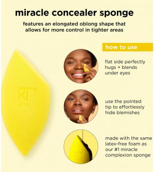 Real Techniques - Esponja Miracle Concealer