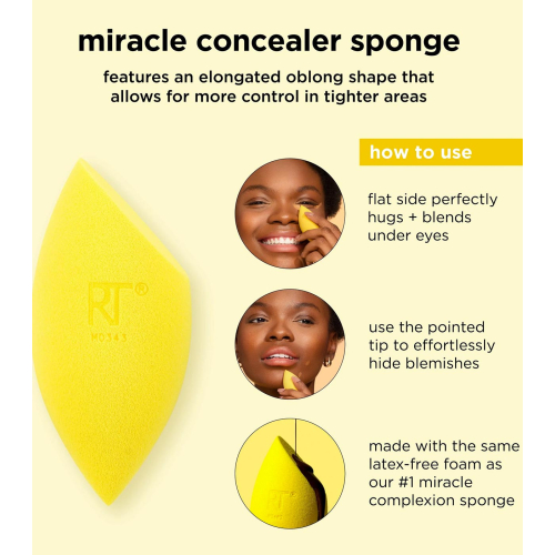 Real Techniques - Esponja Miracle Concealer