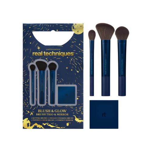 Real Techniques - *Holiday 2026* - Conjunto de pincéis Blush & Glow