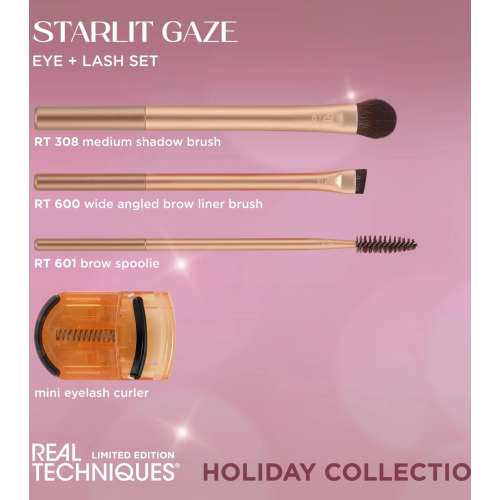 Real Techniques - *Holidays 24* - Conjunto de olhos e cílios Starlit Gaze