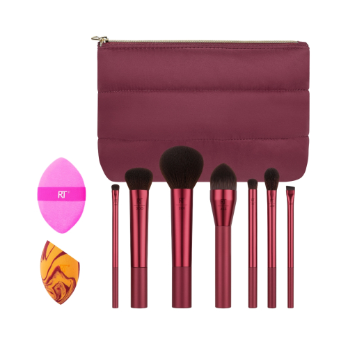 Real Techniques - *Holidays 25* - Conjunto de pincéis All Decked Out